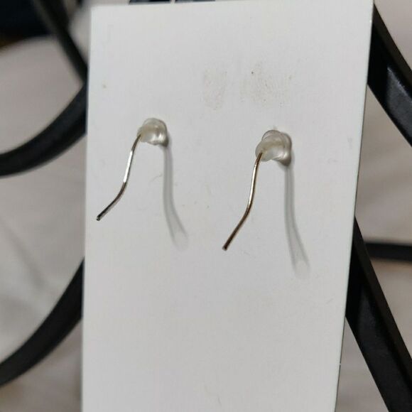 "Love Football" Laser Cut‎ Wood Earrings - Picture 4 of 4